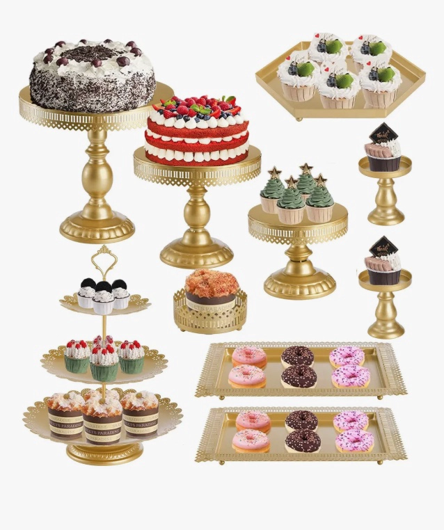 JUEGO DE 10 SOPORTES PARA TARTAS - 7