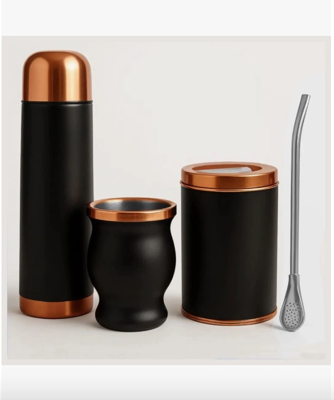 SET DE MATE CON YERBERO Y TERMO - 3