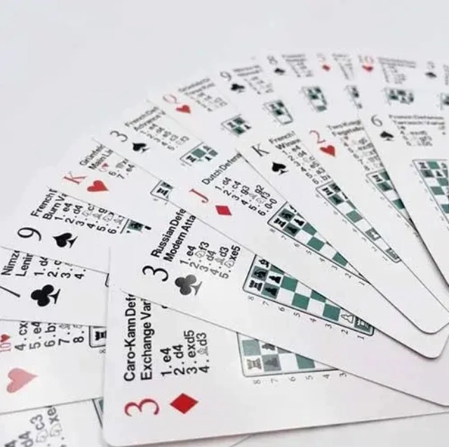 CARTAS DE APERTURAS DE AJEDREZ - 4