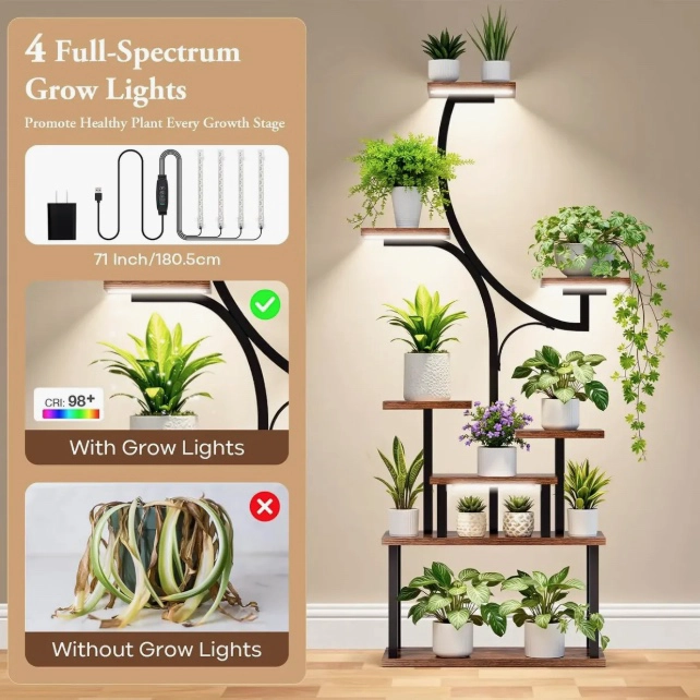 ORGANIZADOR REPISA PLANTAS - 5