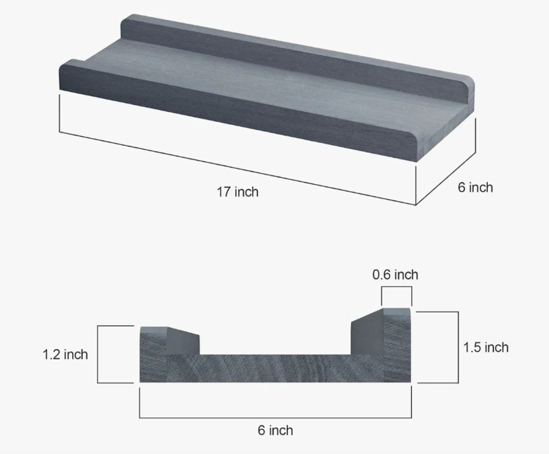 REPISAS FLOTANTES PARA NIÑOS DE MADERA - 8