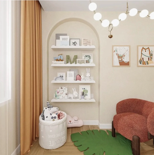 REPISAS PARA NIÑOS DE MADERA SET DE 4 - 3