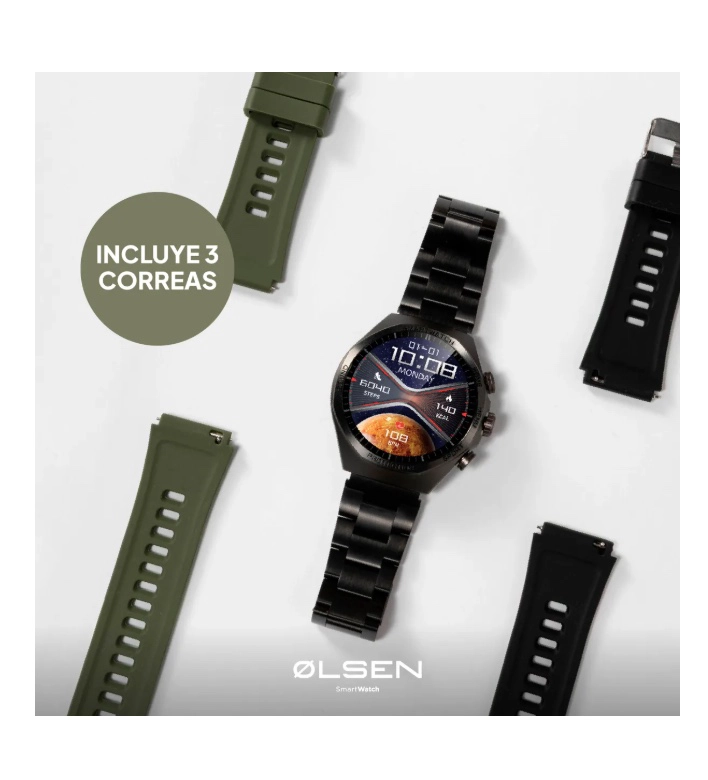 SMARTWATCH RELOJ INTELIGENTE HOMBRE - 7