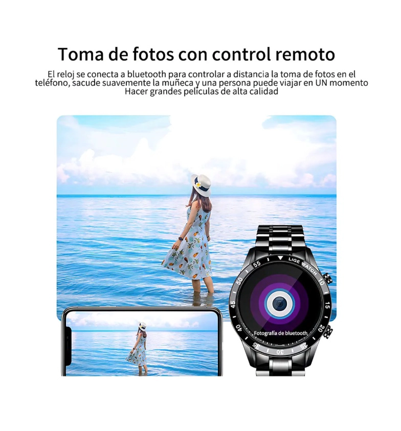 RELOJ INTELIGENTE HOMBRE - 8