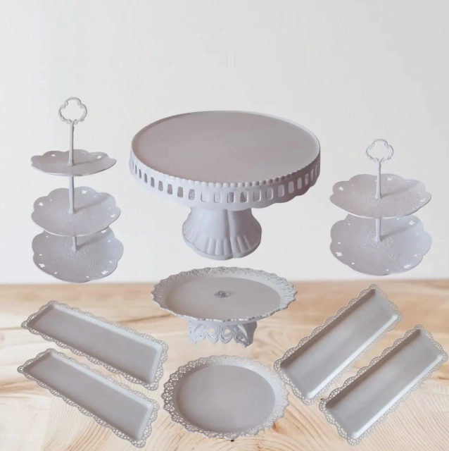 SET CANDY BAR DE PORTA TORTA - 1