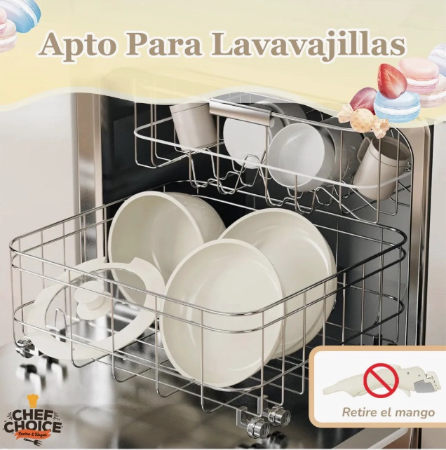 BATERIA COCINA ANTIADHERENTE 5PCS - 4