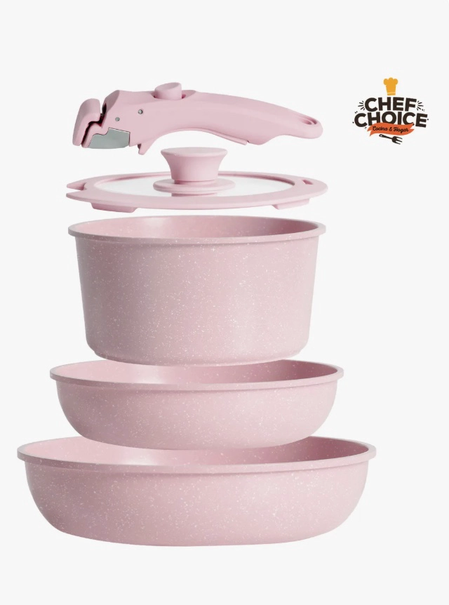 BATERIA COCINA ANTIADHERENTE 5PCS - 1