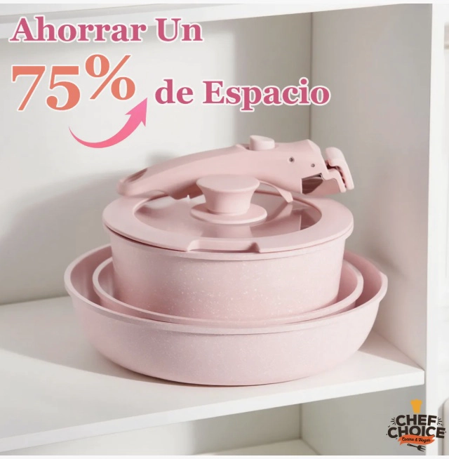 BATERIA COCINA ANTIADHERENTE 5PCS - 3