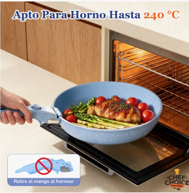 BATERIA COCINA ANTIADHERENTE 5PCS - 7