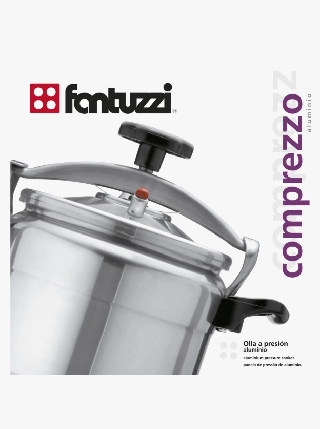 FANTUZZI COMPREZZO OLLA A PRESION 10 LITROS - 2