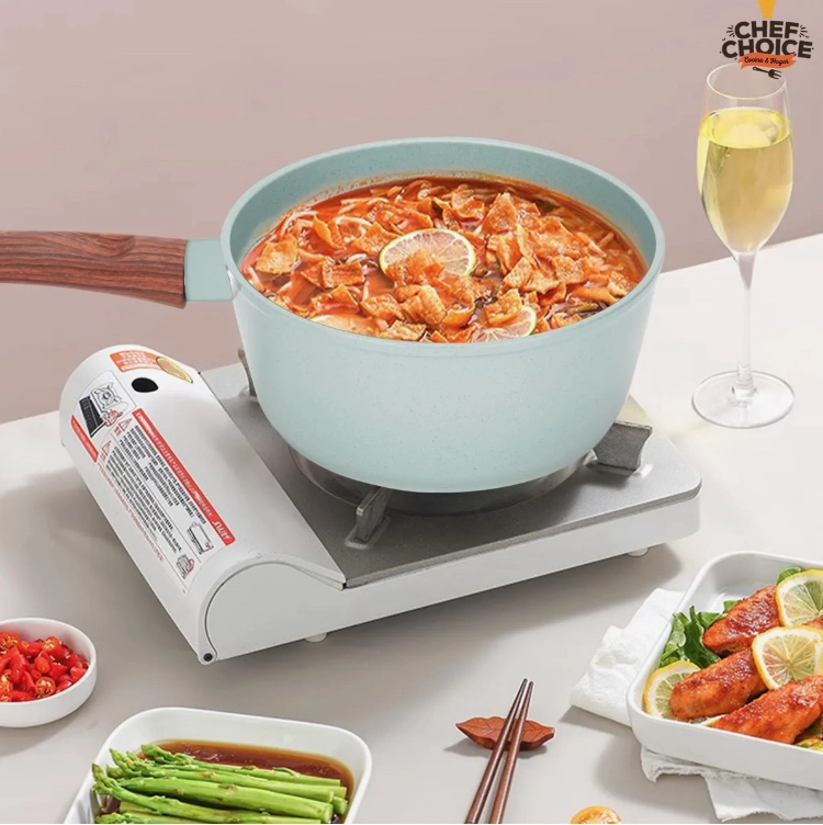 JUEGO BATERIA COCINA GRANITO ANTIADHERENTE - 6