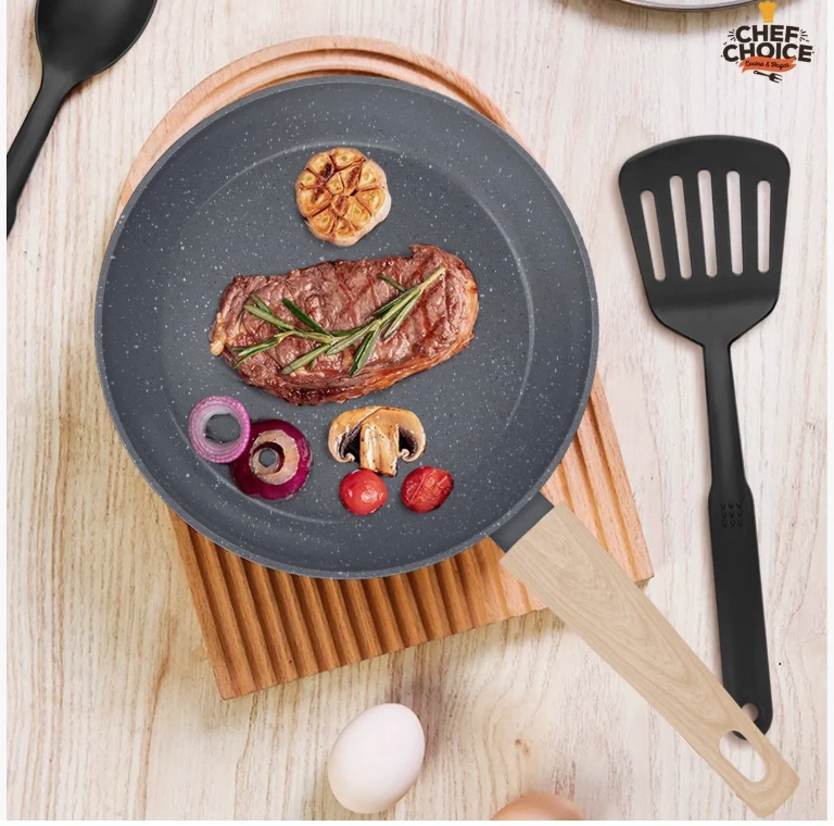 JUEGO BATERIA COCINA GRANITO ANTIADHERENTE - 5