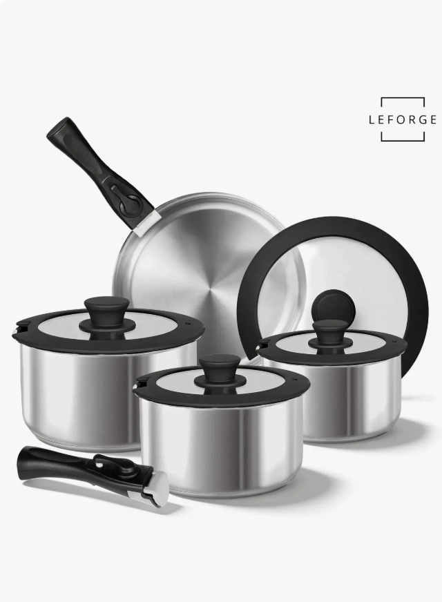 BATERIA DE COCINA 10 PIEZAS - 1