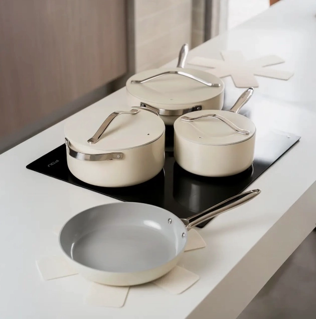BATERIA DE COCINA CERAMICA ANTIADHERENTE - 1