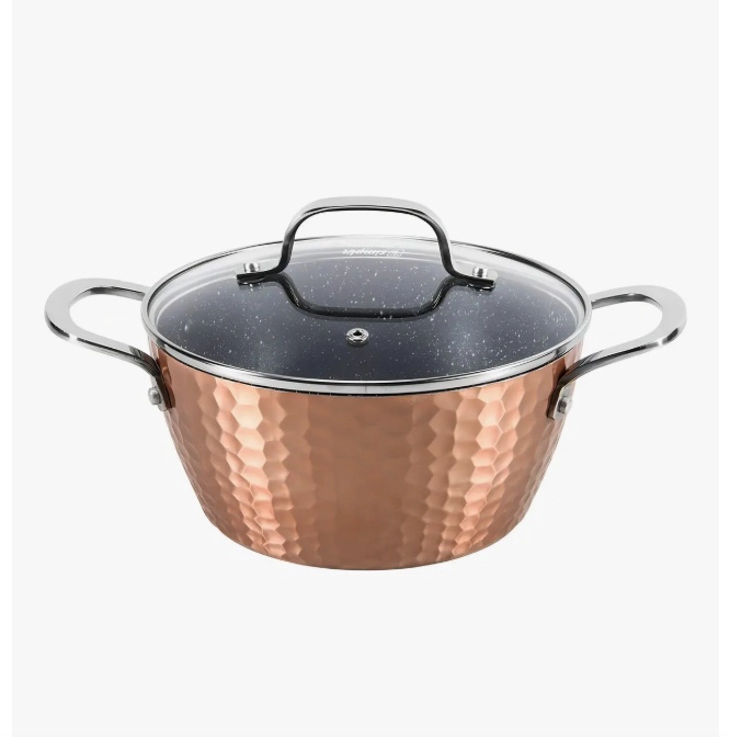 BATERIA DE COCINA ANTIADHERENTE COPPER 7 PIEZAS - 4