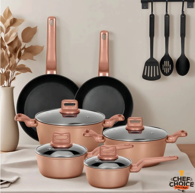 BATERIA COCINA ANTIADHERENTE 13 PIEZAS - 1