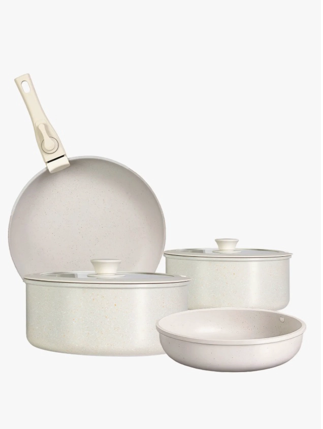 BATERIA COCINA 6 PIEZAS ANTIADHERENTE - 1