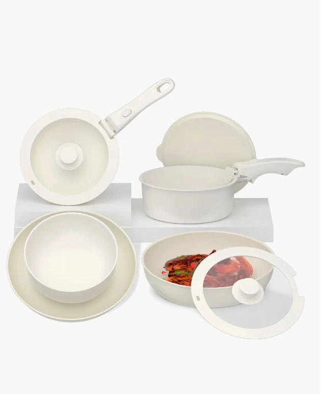 BATERIA DE COCINA SARTEN ANTIADHERENTE - 1