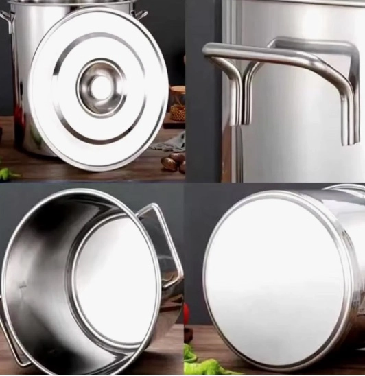 OLLA INDUSTRIAL ACERO INOXIDABLE 20 LITROS - 5