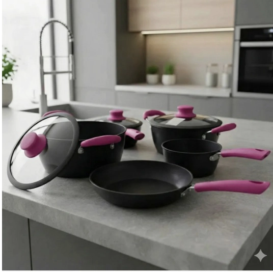 BATERIA ANTIADHERENTE DE COCINA 7 PIEZAS - 3