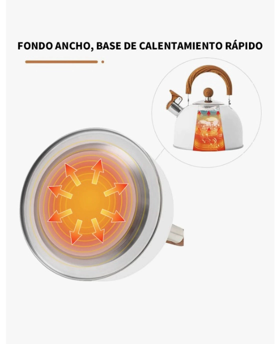 TETERA 2.5 LT ACERO INOXIDABLE - 4