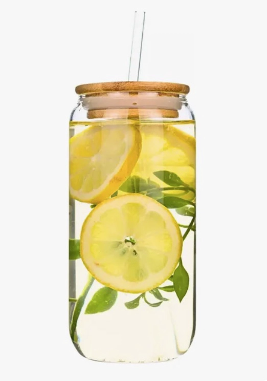 SET 6 VASOS LATA VIDRIO 600ML - 2