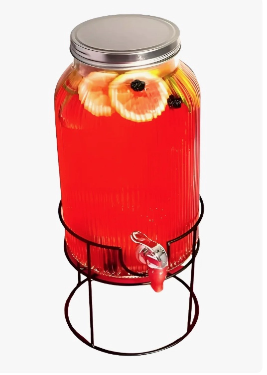 DISPENSADOR DE VIDRIO CON ATRIL - 1