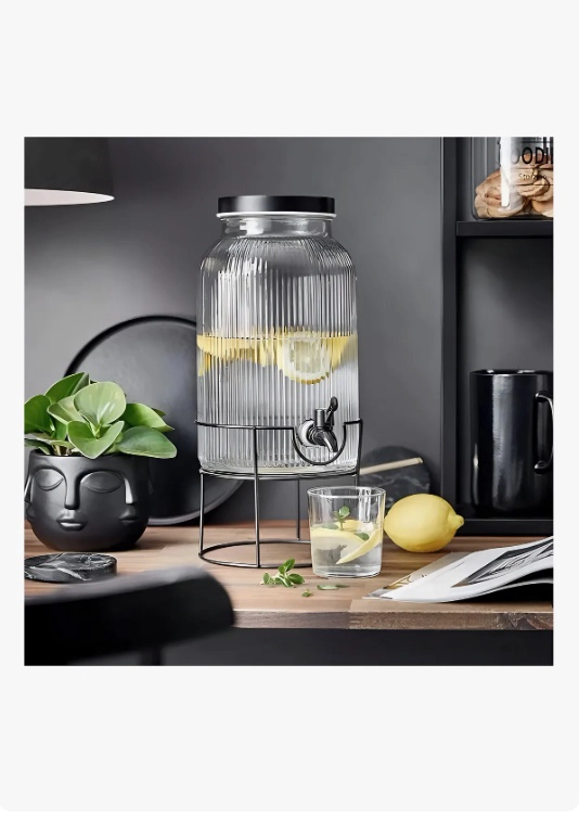 DISPENSADOR DE VIDRIO CON ATRIL - 5