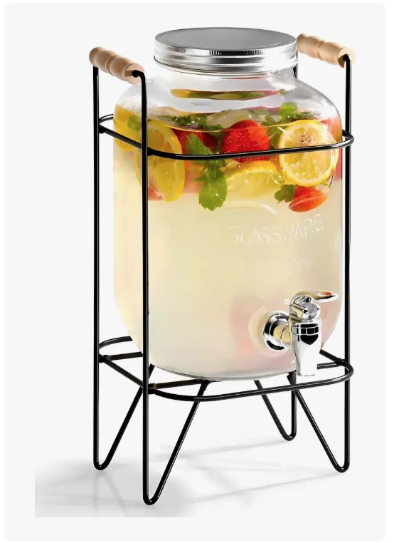 DISPENSADOR DE BEBIDAS CON ATRIL - 1