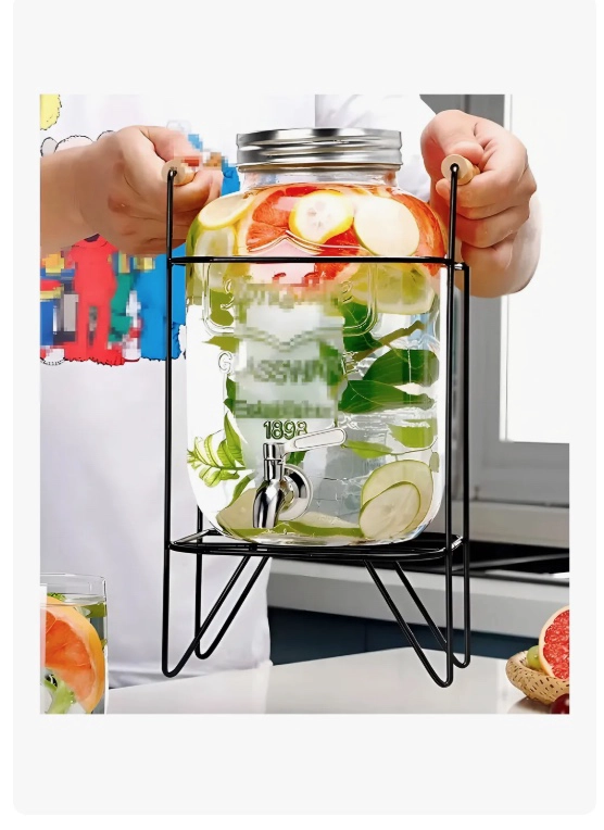 DISPENSADOR DE BEBIDAS CON ATRIL - 5