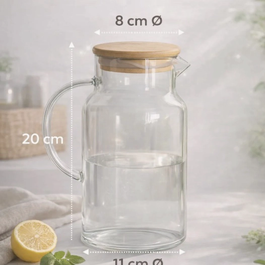 JARRA VIDRIO 1400ML - 5