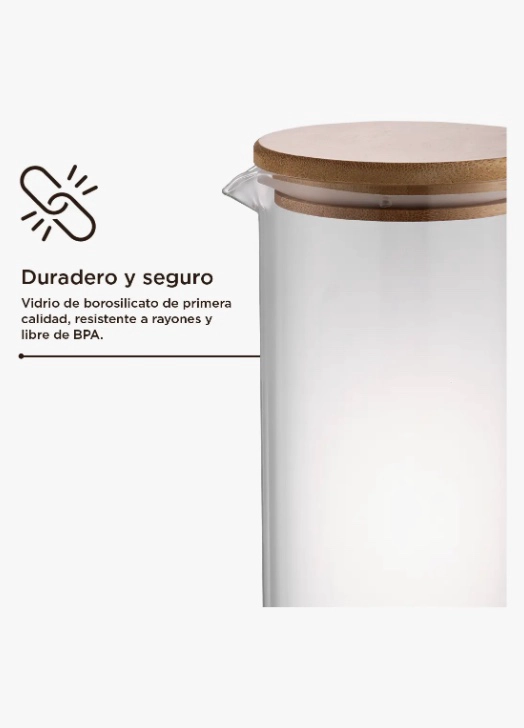 JARRO DE VIDRIO DE AGUA - 3