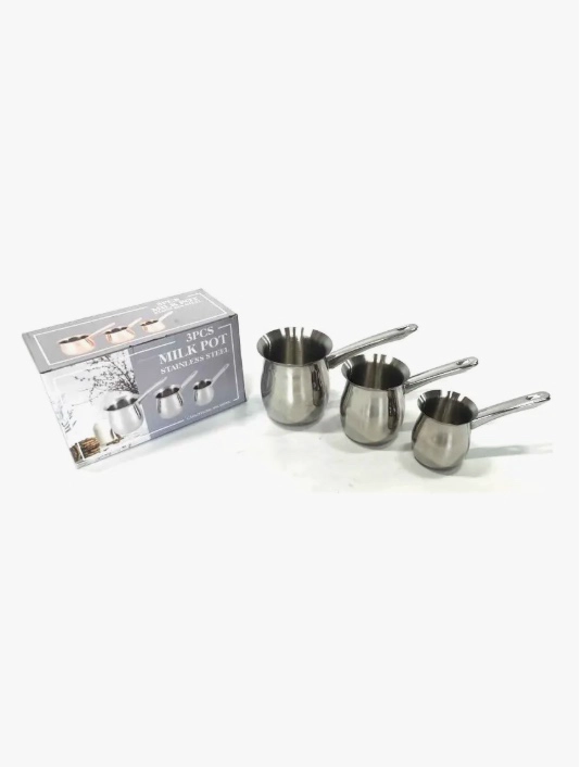 SET 3 OLLAS LECHERAS ACERO INOLXIDABLE - 4
