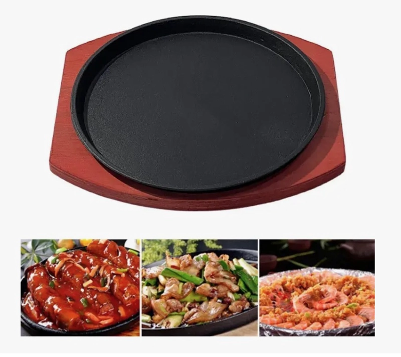 PLANCHA PLATO DE FIERRO FUNDIDO - 1