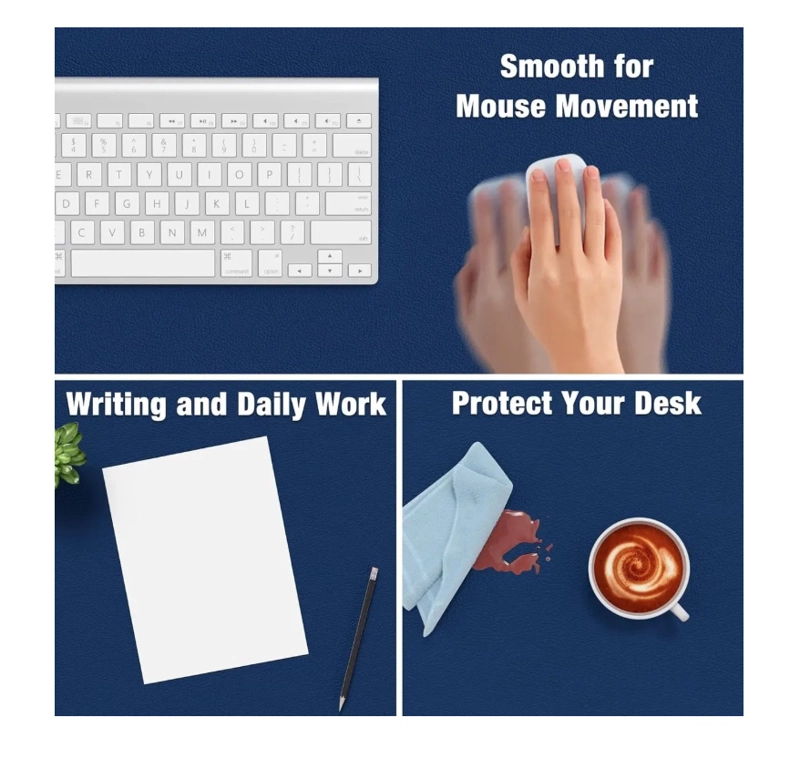 MOUSEPAD DE CUERO IMPERMEABLE - 4