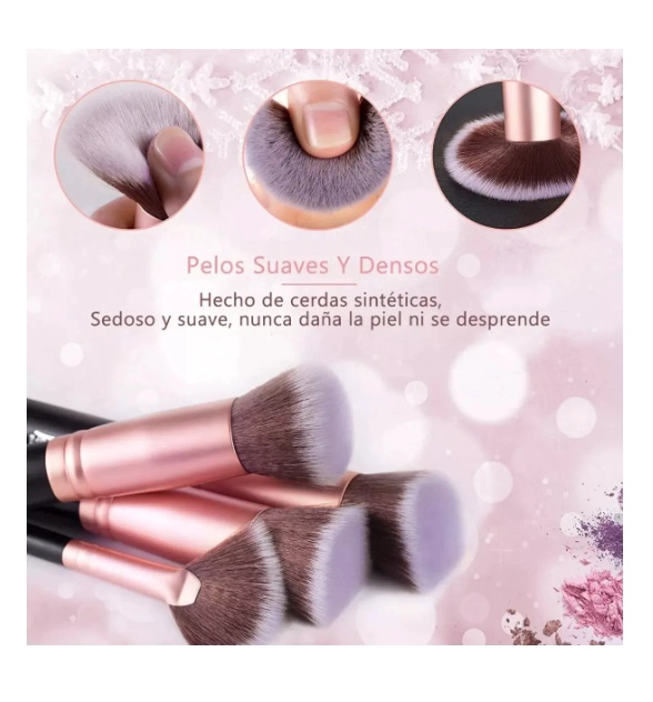 21PZS BROCHAS DE MAQUILLAJE - 3
