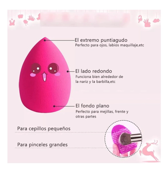 21PZS BROCHAS DE MAQUILLAJE - 6
