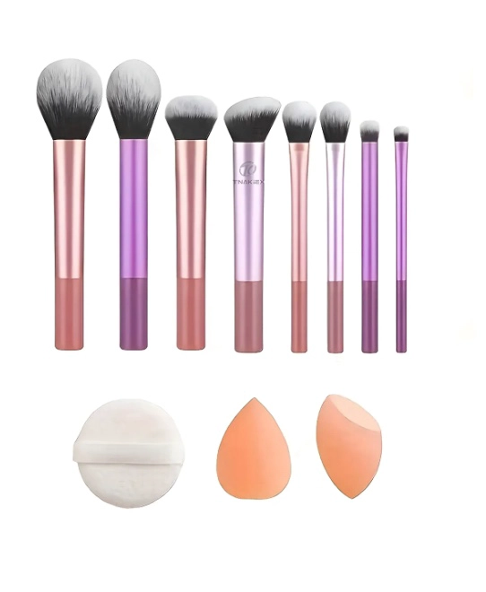 11PZS BROCHAS DE MAQUILLAJE - 1