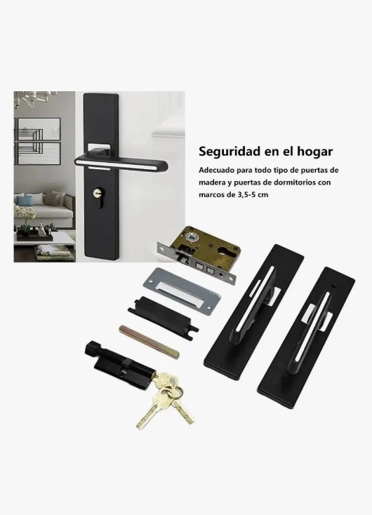 CERRADURA CHAPA MANIJA - 3