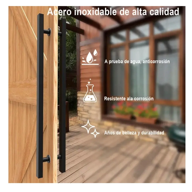 MANILLON DOBLE ACERO INOXID 80CM - 3