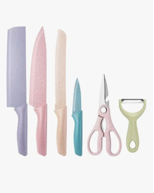 SET DE CUCHILLOS ACERO INOXIDABLE - 5