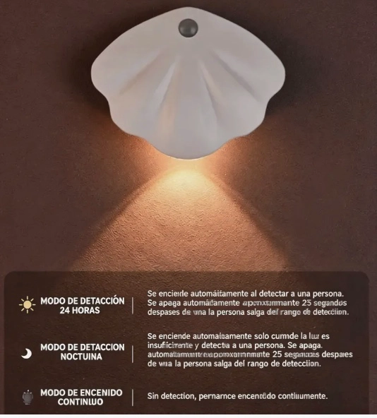 LUZ NOCTURNA SENSOR MOVIMIENTO - 2