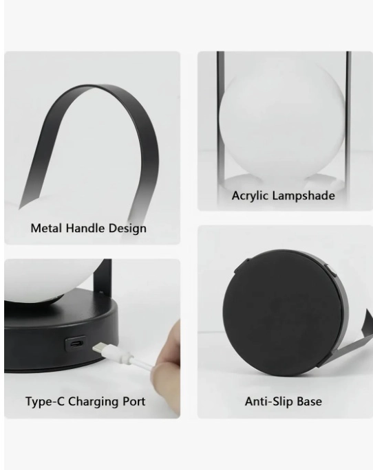 LAMPARA DE MESA RECARGABLE - 7