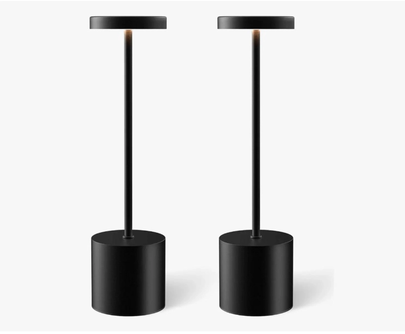 2PC LAMPARA DE ESCRITORIO RECARGABLE - 1