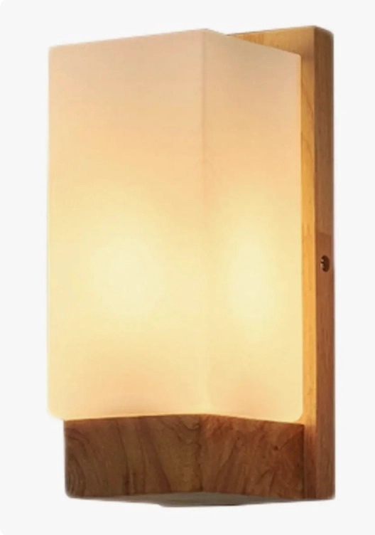APLIQUE INTERIOR PARED MADERA - 1