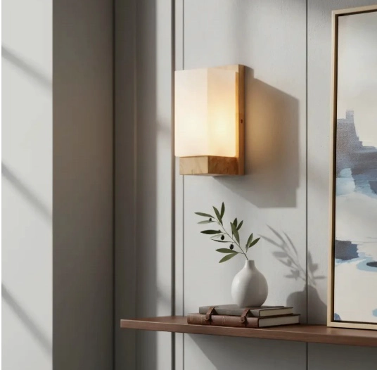 APLIQUE INTERIOR PARED MADERA - 2