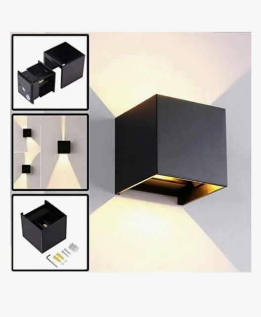 PACK 6 LUZ FOCO APLIQUE PARA PARED - 4