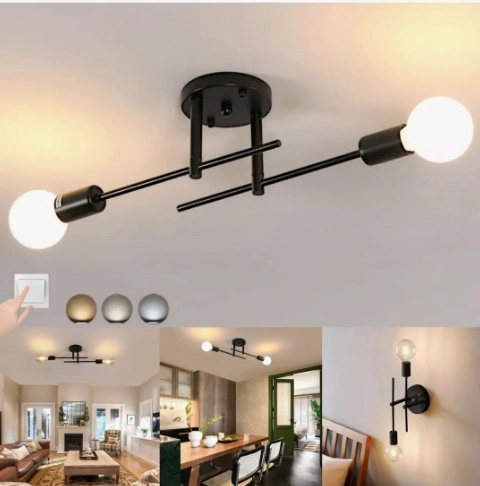 LAMPARA DE PARED APLIQUE - 2