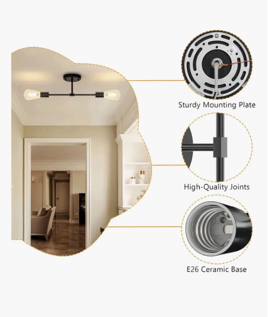LAMPARA DE PARED APLIQUE - 4