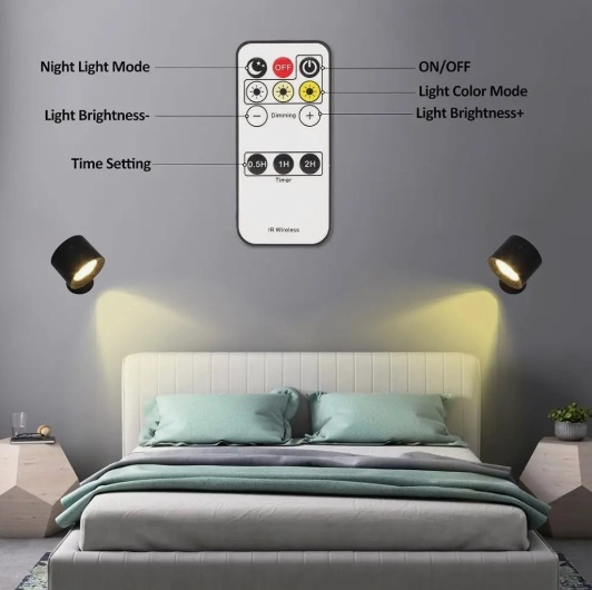 LAMPARA DE PARED RECARGABLE - 7